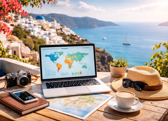 A vida de um nómada digital: como as viagens afetam o orçamento e as finanças