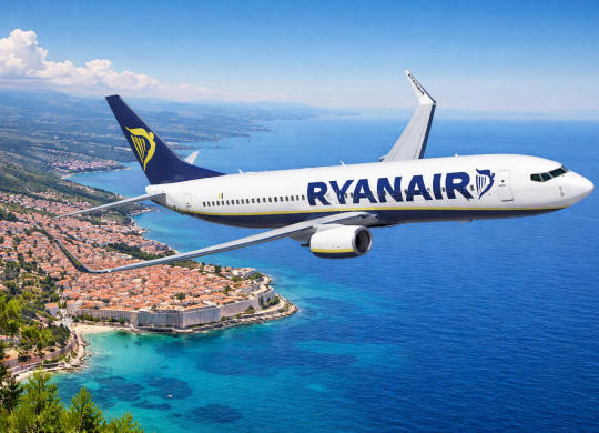 Ryanair збільшує кількість рейсів до Хорватії: що зміниться для туристів улітку 2026