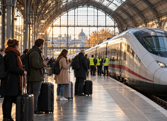 Transport strikes in Europe in November 2026