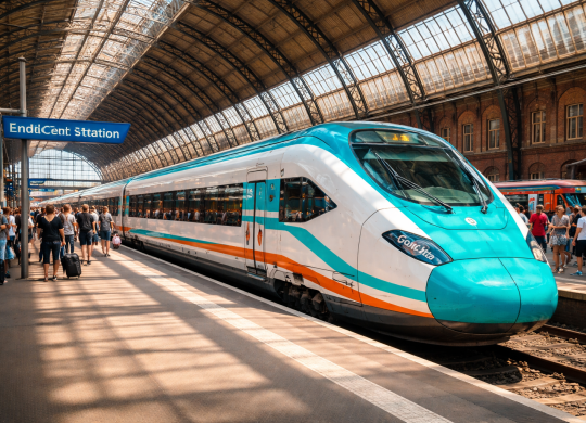 Mit 19 € durch Europa: ein neuer preisgünstiger Zug zwischen Amsterdam, Berlin und Hamburg