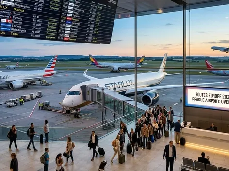 Aeroporto de Praga eleito o melhor da Europa no Routes Europe 2026: como foi escolhido o vencedor e quem mais entrou na lista dos líderes