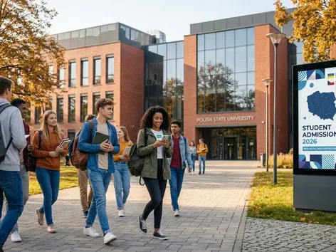 Polska zmienia zasady przyjęć na uniwersytety w 2026 roku: Nowe możliwości dla studentów międzynarodowych