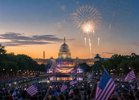 A 4 de julho, os EUA celebram o 250.º aniversário da independência: onde decorrerão as comemorações de maior envergadura e o que os turistas devem saber