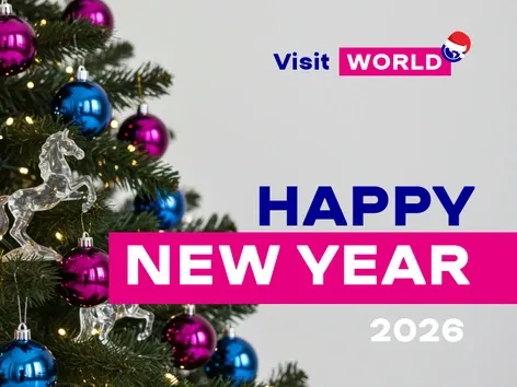 Happy New Year 2026 from the Visit World team!