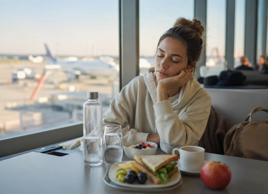 Jak szybciej pokonać jet lag: Co jeść i pić po locie