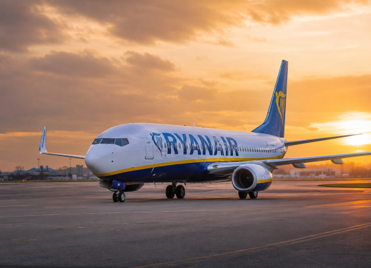 Ryanair lança novas rotas a partir de Varsóvia e Bratislava: tudo sobre a expansão da rede de voos