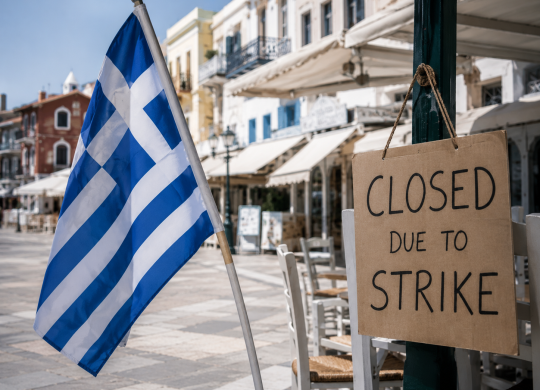 Grande greve na Grécia em 24 de junho de 2026: o que os turistas precisam saber antes de viajar
