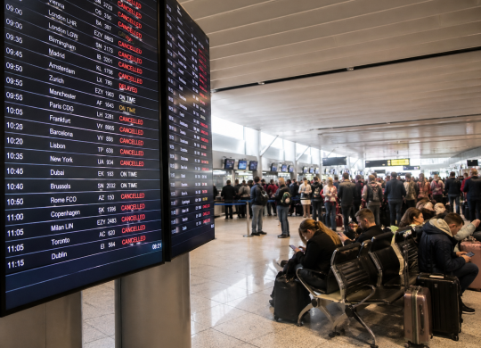 Greve dos transportes na Bélgica a 12 de maio de 2026: cancelamentos em massa de voos no Aeroporto de Bruxelas