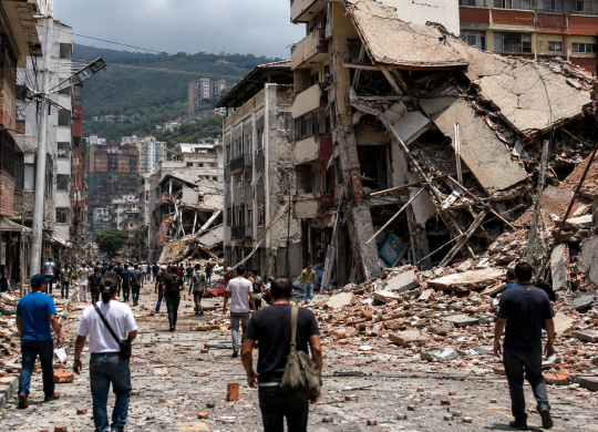 Un violent séisme au Venezuela: des dizaines de morts, des centaines de blessés et des dégâts considérables