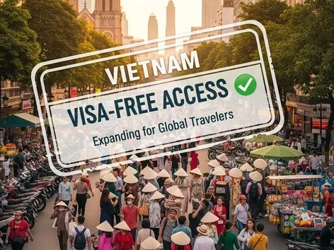 Vietname alarga regime de isenção de vistos: um guia completo para turistas e viajantes