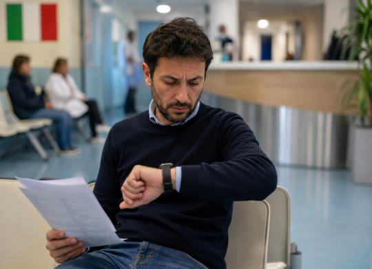 Las largas esperas para ver al médico en Italia: cómo conseguir una cita más rápida a través del SSN