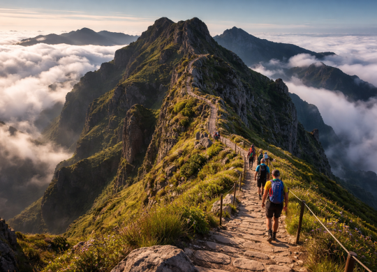 PR1 Vereda do Areeiro знову відкривається: один із найвідоміших хайкінг-маршрутів Європи повертається у 2026 році