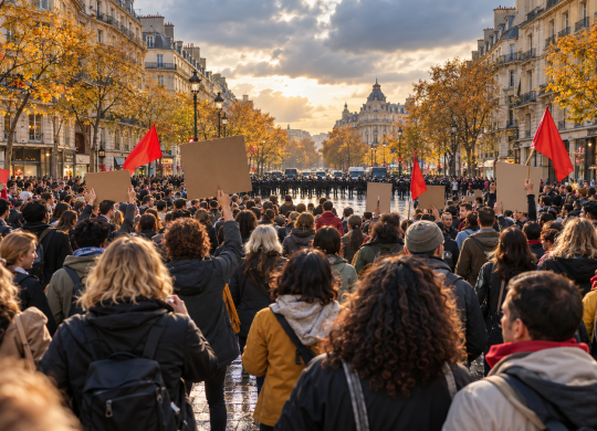 Protestas en Europa en octubre de 2026 y nuevas fechas de manifestaciones