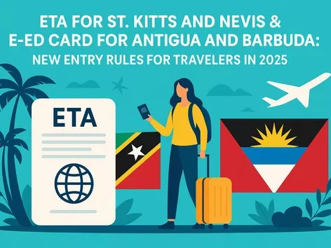 ETA for St. Kitts and Nevis & e-ED Card for Antigua and Barbuda: New Entry Rules for Travelers in 2025