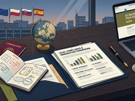 Дозвіл на проживання через бізнес у 2026 році: Польща, Словаччина, Іспанія