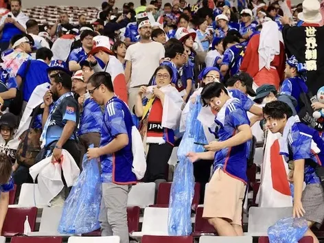 Os adeptos japoneses limparam o estádio após um jogo do Mundial de 2026: uma tradição que continua a impressionar o mundo.