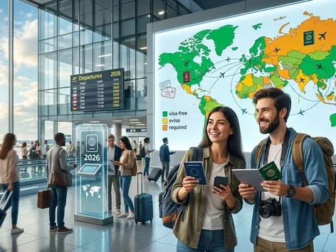 Requisitos de visto por país em 2026: Guia global completo para viajantes