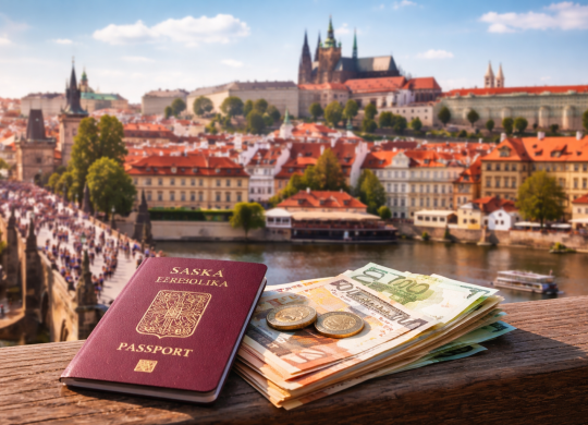 La République tchèque renforce les conditions financières pour l'obtention de visas et de titres de séjour : nouvelles règles et nouveaux montants