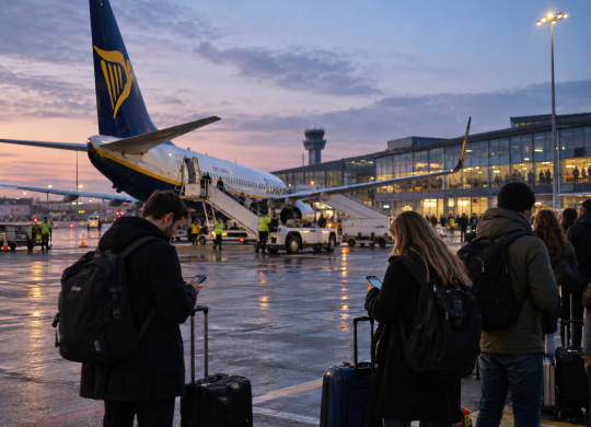 Greve dos controladores aéreos na Bélgica até 10 de outubro: a Ryanair cancela voos